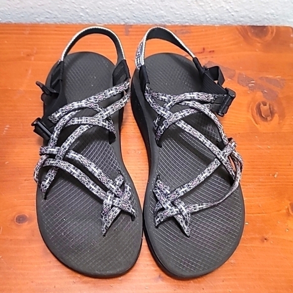 Chaco z volv x2 women's  gray/pink waterproof sport adjustable sandal size 9 - Picture 2 of 9